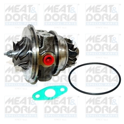 Core assembly, turbocharger